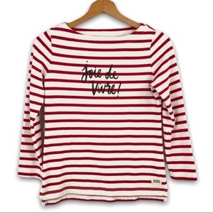 Kate Spade, Broome Street - Joie De Vivre Striped Sweater